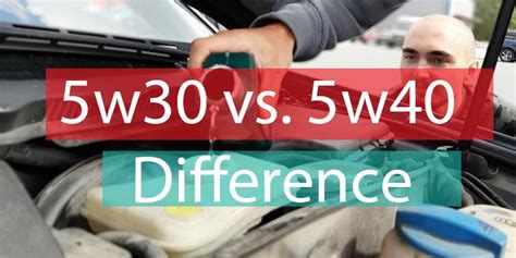 What Happens If I Use 5w30 Instead Of 5w40 (5w30 Vs. 5w40 Fuel Consumption?) - AutoVFix.com