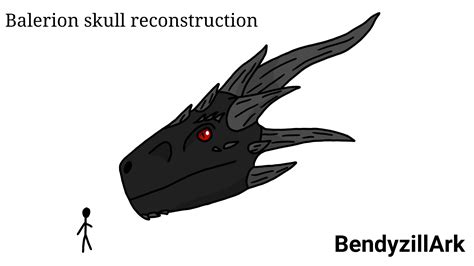 Balerion skull reconstruction by BendyzillArk on DeviantArt