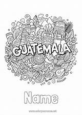 Guatemala Coloring Pages At Getcoloringscom  sketch template