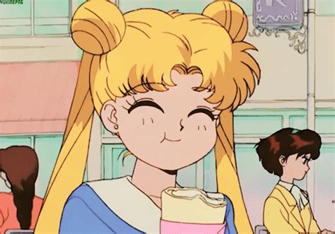 Sailor Moon Eating GIF - Find & Share on GIPHY