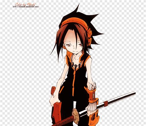 Yoh Asakura Amidamaru Hao Asakura Hana Asakura Shaman King, manga ...