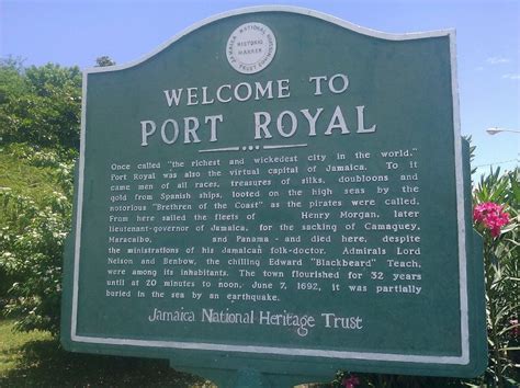 Port Royal: a Place of History and Mystery (and Pirates!)