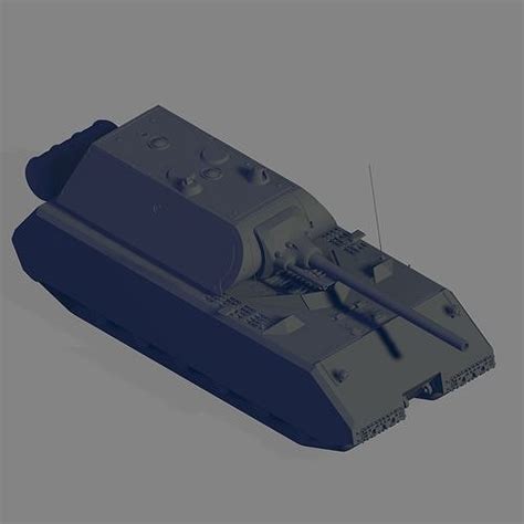 Maus Tank 3D model | CGTrader