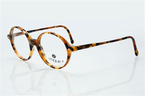 Vogue Vintage Eyeglasses, Tortoise, Round Optical Frame, New Old Stock ...