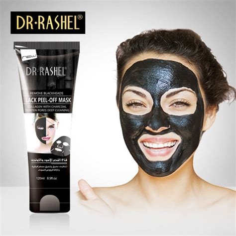 Dr-Rashel Peel Off Black Mask bamboo charcoal