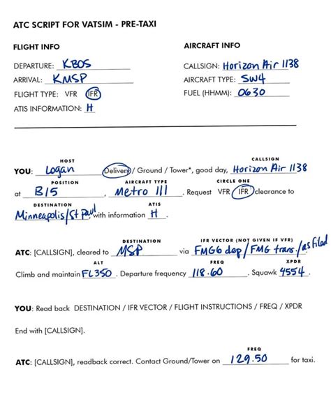 New pilots: would this cheat sheet be helpful? : r/VATSIM