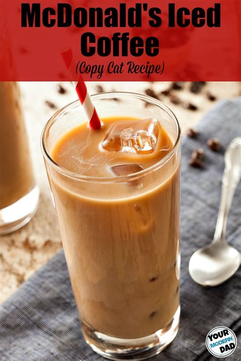 McDonald’s Sugar Free Vanilla Iced Coffee (CopyCat Recipe) - Your Modern Dad