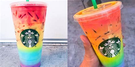 Rainbow Starbucks Logo - LogoDix