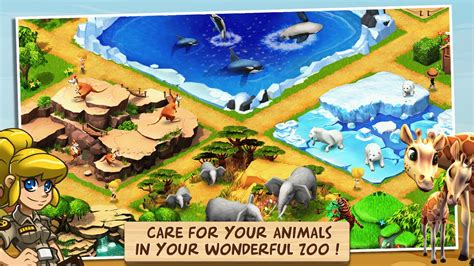 Wonder Zoo – Animal rescue - Xây dựng khu bảo tồn động vật trên android | androi321