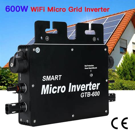 China Solar Micro Inverter for Solar System MPPT 60HZ 600W Inverter ...