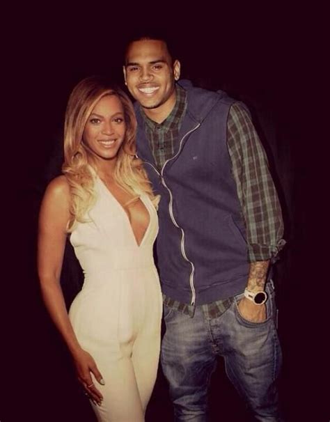 Awww! Cute Throwback pic of Beyonce and Chris Brown | Lipstick Alley