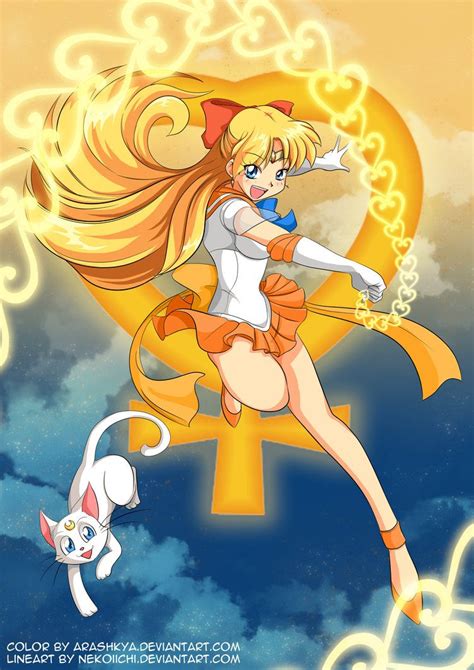 ::COLAB:: Super Sailor Venus!! Love-Me-Chain! by ~arashkya on ...