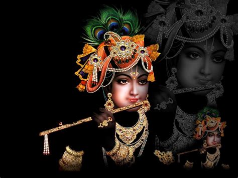 Ultra Hd Black Krishna Wallpaper Hd Full Size - img-you