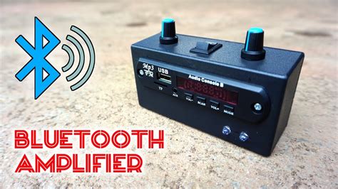 Adding Bluetooth To Amplifier