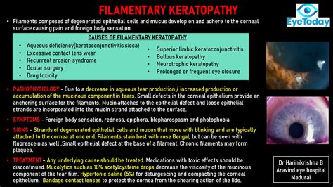 Filamentary Keratopathy - EyeToday