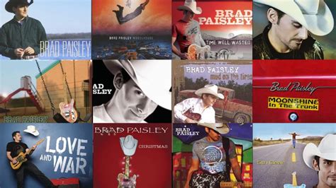 The List of Brad Paisley Albums in Order of Release Date - Albums in Order