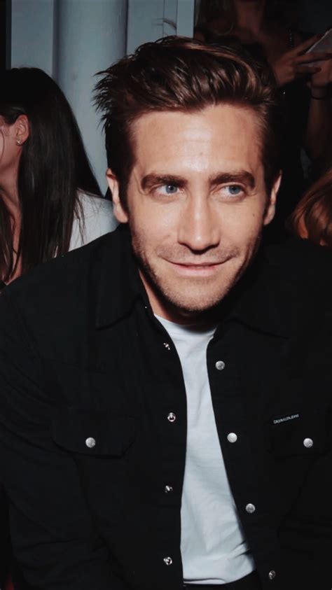 Jake Gyllenhaal — Calvin Klein fashion show