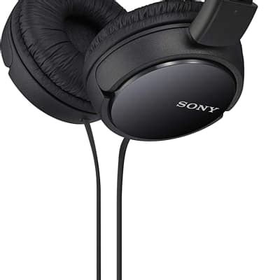 Sony - MDR-ZX110/BLK - ZX Series Stereo Headphones - Black | Reverb UK