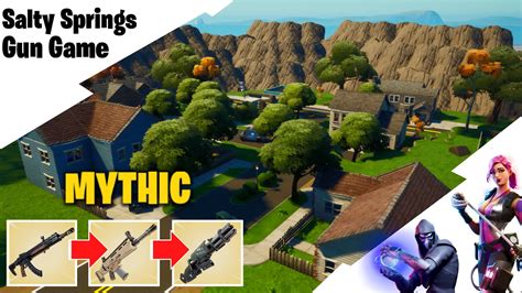 Salty Springs | Gun Game *FIXED* 5046-4834-7130 By Driftz - Fortnite