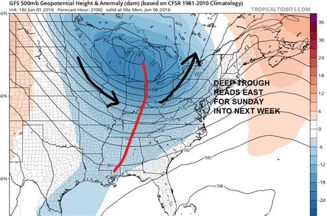 Weather Models Strong Trough Approaching – Weather Updates 24/7 by ...