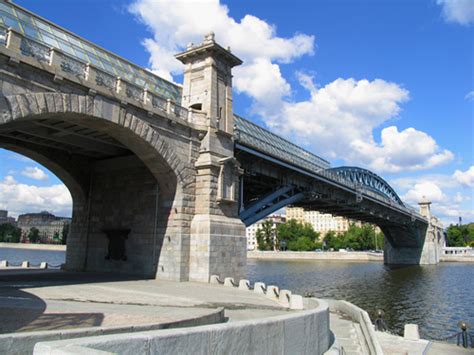 Moscow River bridge, Moscow, Russia Photos - Flags, Maps, Economy ...