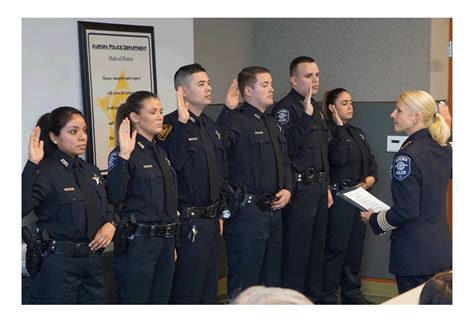 Aurora Police recruits sworn in: – The Voice