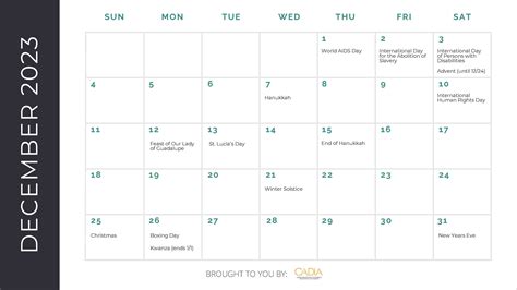 Diversity Calendar - Center for Automotive Diversity, Inclusion and Advancement