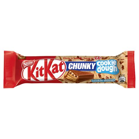 Kit Kat Chunky Cookie Dough Milk Chocolate Bar 42g | Single Chocolate Bars & Bags | Iceland Foods