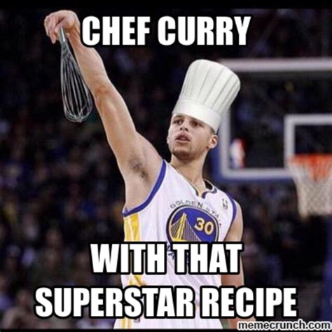 lol he's a chef xd | Stephen Curry | Know Your Meme