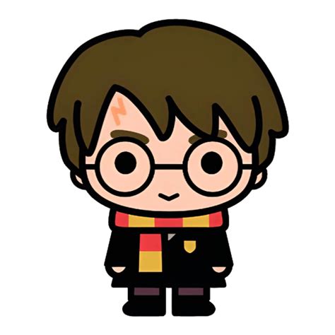 Harry Potter png | Dibujos animados de harry potter, Pegatinas bonitas, Arte de personajes