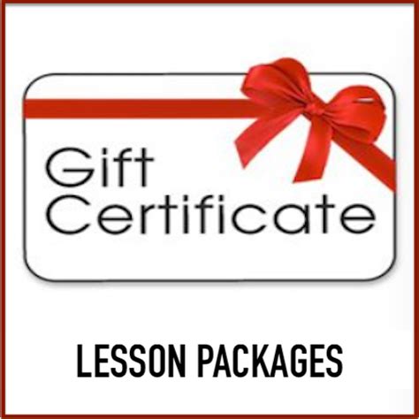 Lesson Package Gift Certificates - Affordable Golf Lessons