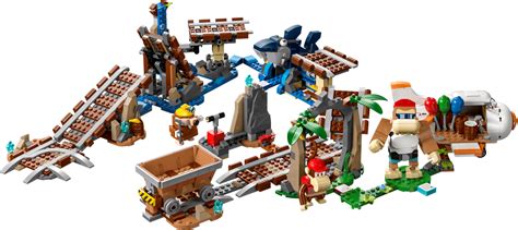 Diddy Kong's Mine Cart Ride Expansion Set 71425 | LEGO® Super Mario ...