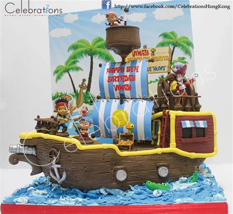 Jake And The Neverland Pirate Ship - CakeCentral.com