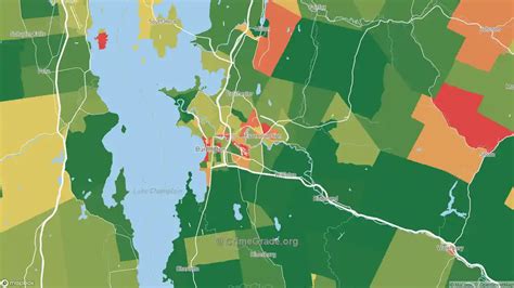 The Safest and Most Dangerous Places in Chittenden County, VT: Crime Maps and Statistics ...