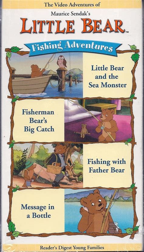 Little Bear: Fishing Adventures (2002 VHS) | Angry Grandpa's Media ...