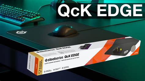 SteelSeries Qck Edge Mouse Pad Review - Large - 2021 - YouTube