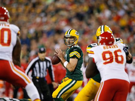 Green Bay Packers vs Kansas City Chiefs: Aaron Rodgers throws five ...