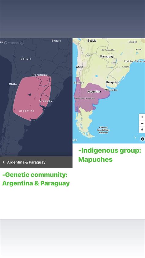 Ancestry dna regions and Indigenous peoples for Guatemala, Argentina, Chile, Sonora Mexico and ...