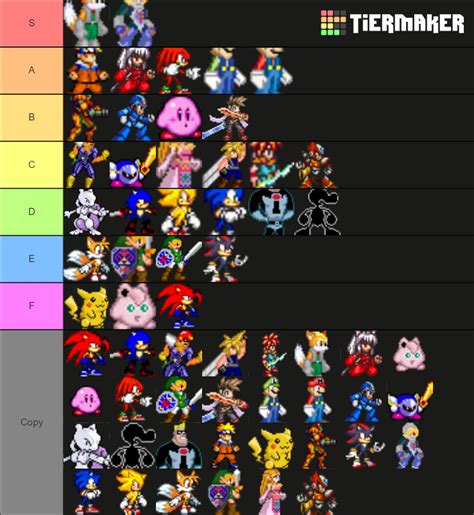 Super Smash Flash 1 Characters Tier List (Community Rankings) - TierMaker