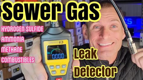 Best Sewer Gas Leak Detector (Rotten Egg Odor Smell) - Gas Leak Detector