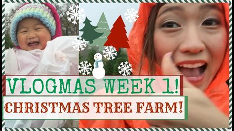 VLOGMAS WEEK 1 | CHRISTMAS TREE FARM ADVENTURE! - YouTube
