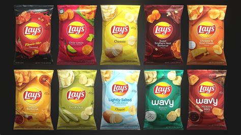 Lays Bags | 10 Different Flavours!! | GAMEREADY - Download Free 3D ...