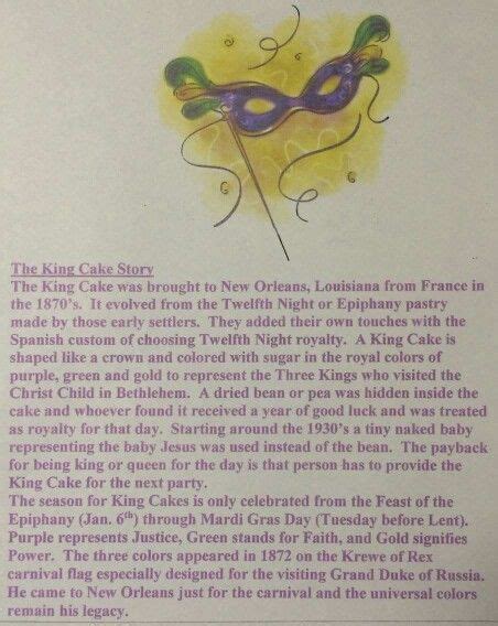 The King Cake Story | King cake, Cake story, Twelfth night