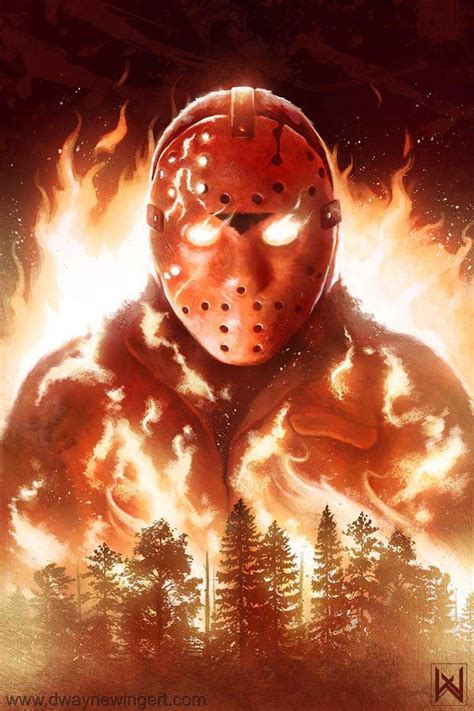 Jason by dmon008 | Jason horror, Horror posters, Horror movie icons