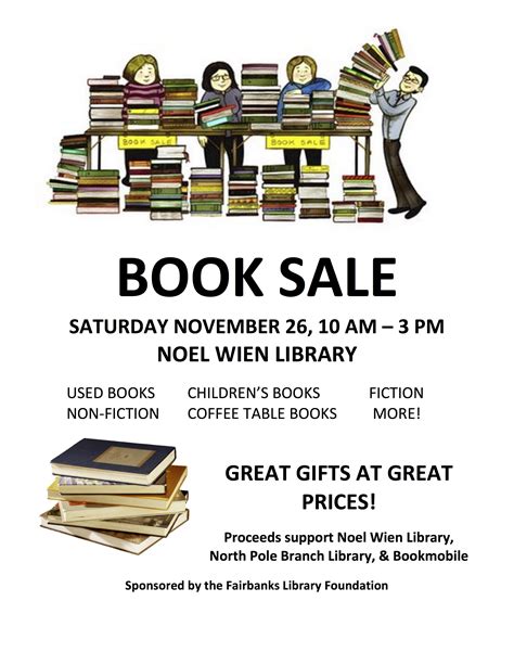 Foundation Book Sale – The Fairbanks Library Foundation