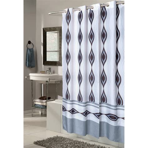 Shower Stall-Sized, EZ-ON® "Harlequin" Polyester Shower Curtain - Walmart.com - Walmart.com