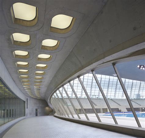 zaha hadid opens london aquatics centre to the public