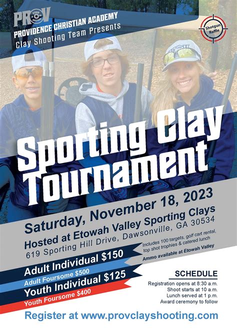 Providence Christian Academy Clay Shoot - Etowah Valley Sporting Clays