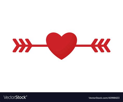 Cupid heart icon Royalty Free Vector Image - VectorStock