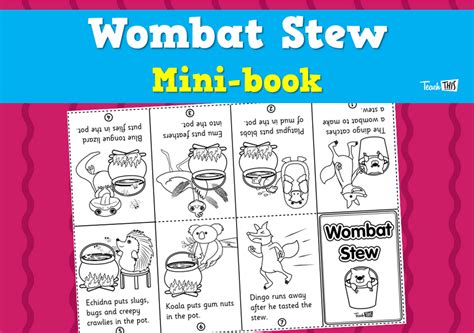 Wombat Stew - Mini-book :: Teacher Resources and Classroom Games :: Teach This